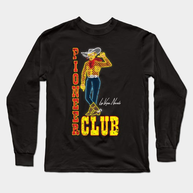 Pioneer Club Long Sleeve T-Shirt by MindsparkCreative